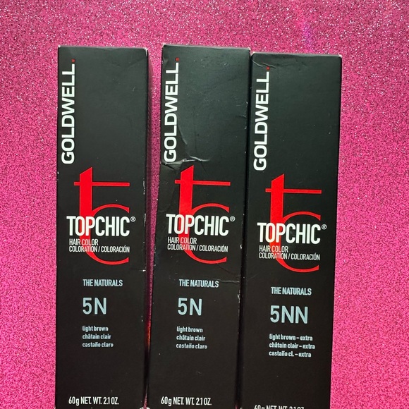 Brand new Goldwell Color 5NN each is 2.1 ounces professional Hair color 3 boxes - Picture 2 of 7